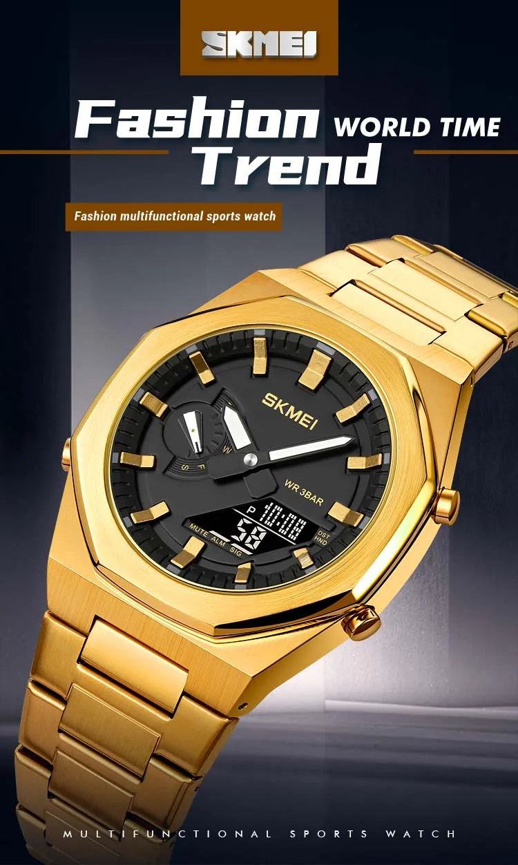 SKMEI 1816 Sports Watch Men's Stainless Steel