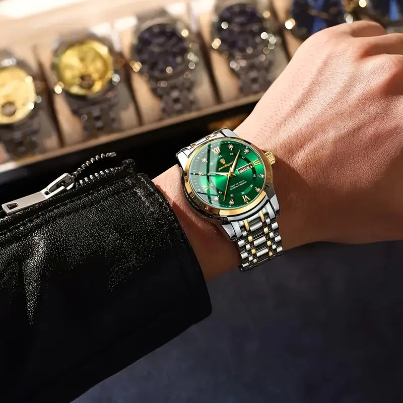Poedagar waterproof Luminous Quartz Watch