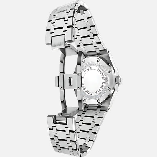 POEDAGAR Men's Luxury Stainless Steel Watch