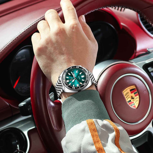 Poedagar Men's Stainless Steel WristWatch