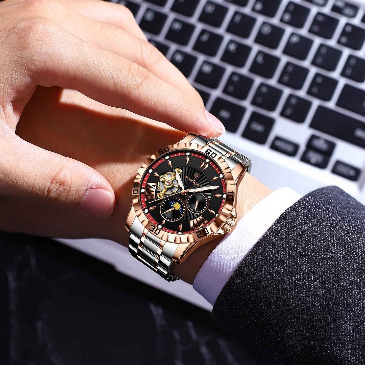 Poedagar Automatic Watch for Men