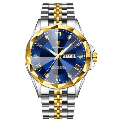 Poedagar Diamond Dial Men Watch