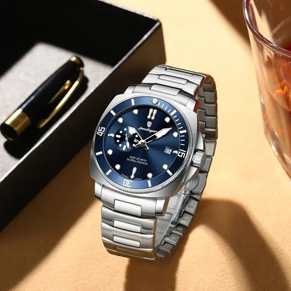 Poedagar Elite Series Stainless Steel Quartz Watch