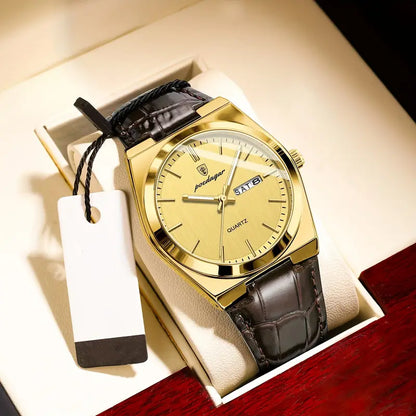 Luxury Casual Leather Men's Watch