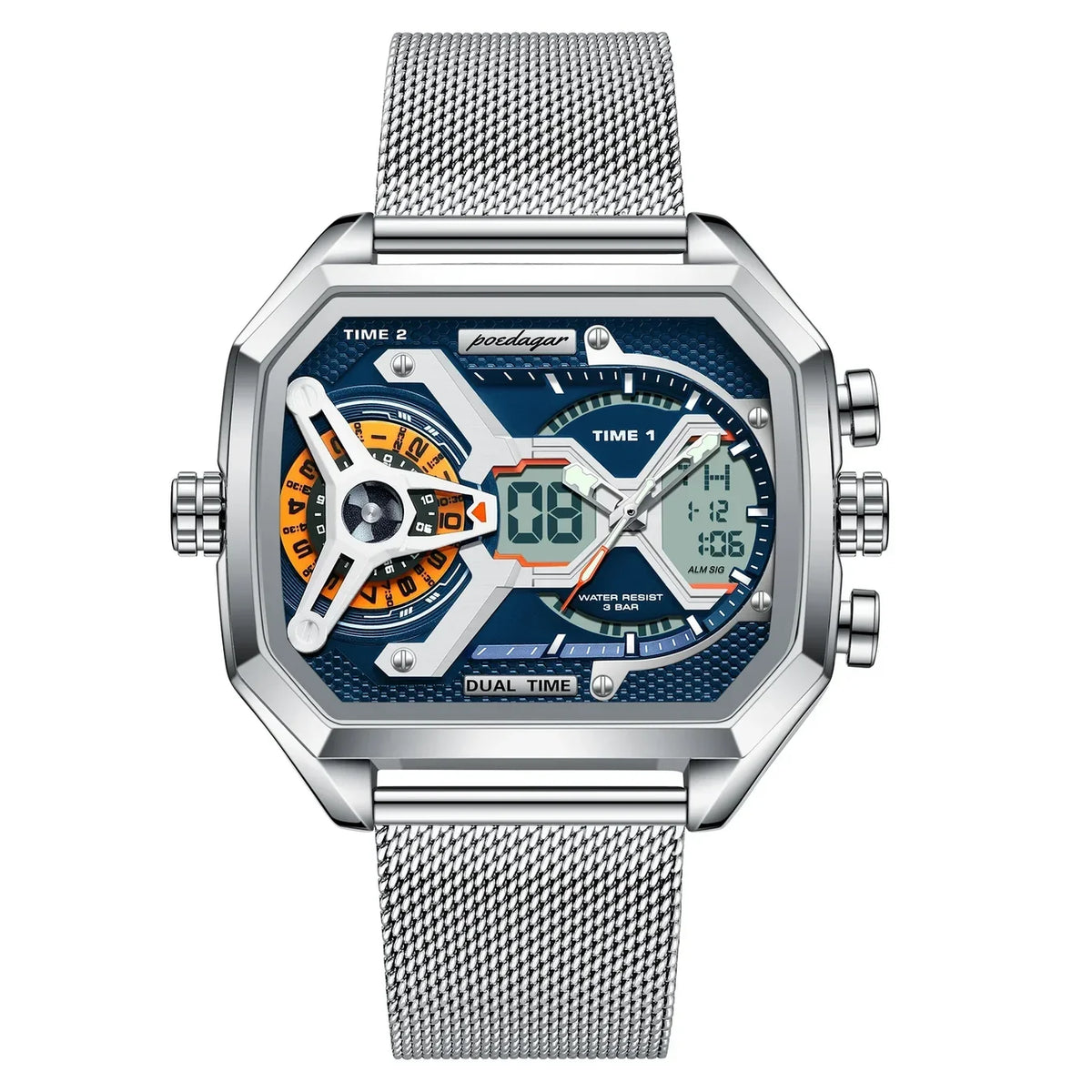 Poedagar E106 Luxury Mens Watch