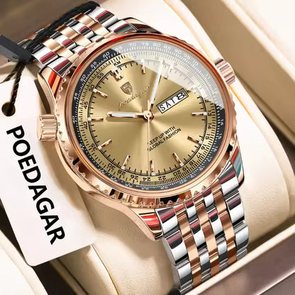 Poedagar 673 Casual Stainless Steel  Watch