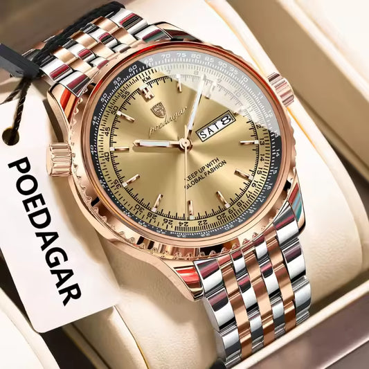 Poedagar 673 Casual Stainless Steel  Watch