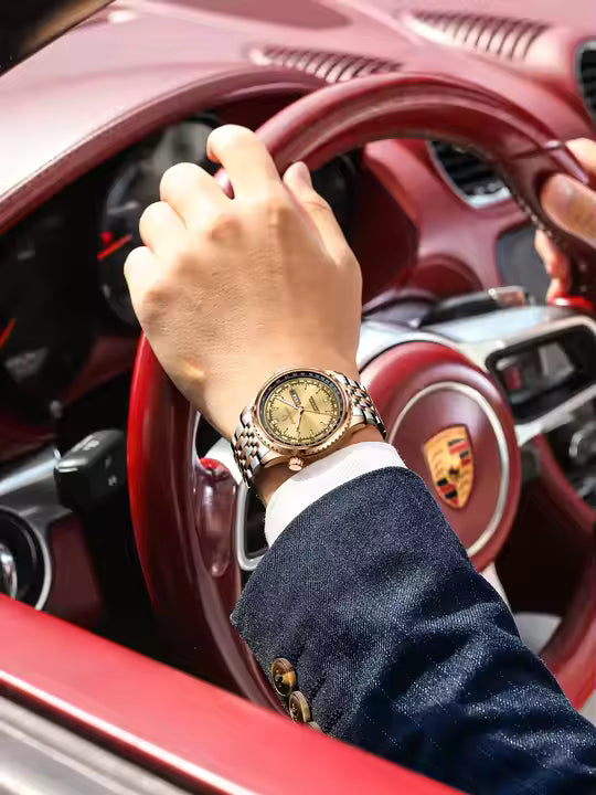 Poedagar 673 Casual Stainless Steel  Watch