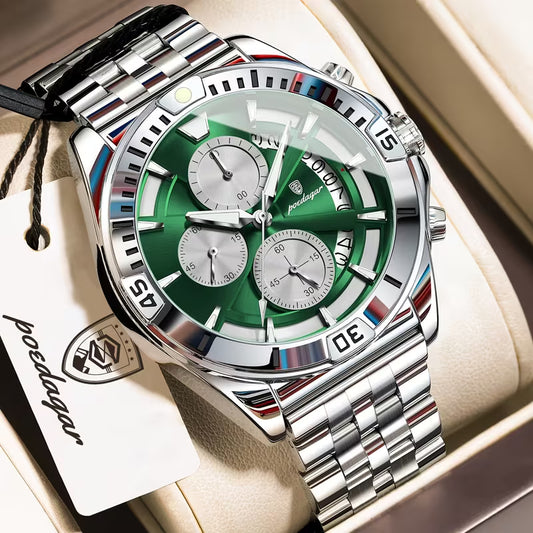 Poedagar New Chronograph Luxury Watch