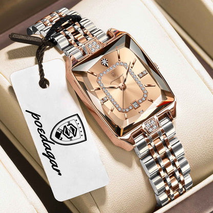 Poedagar Luxury Elegant Women Watch
