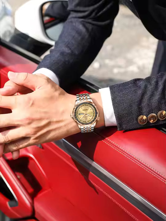 Poedagar 673 Casual Stainless Steel  Watch