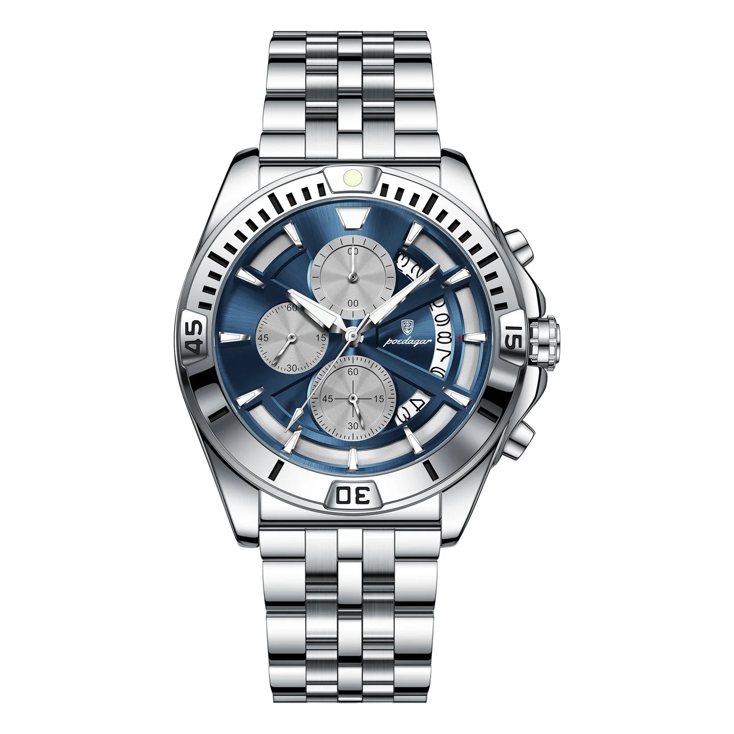 Poedagar 695 Chronograph Luxury Watch