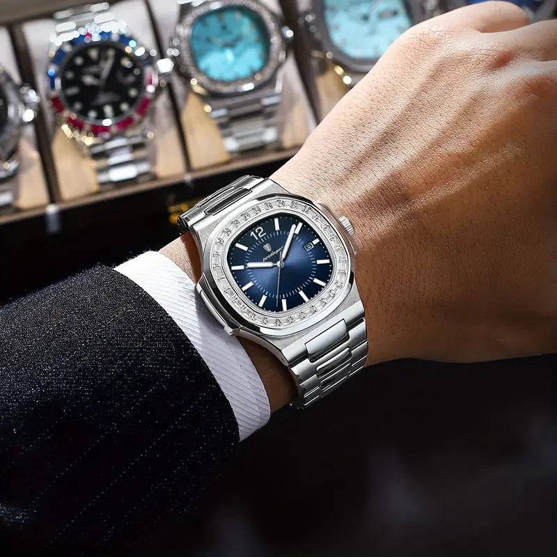 Poedagar Titan Edge Men's Luxury Watch