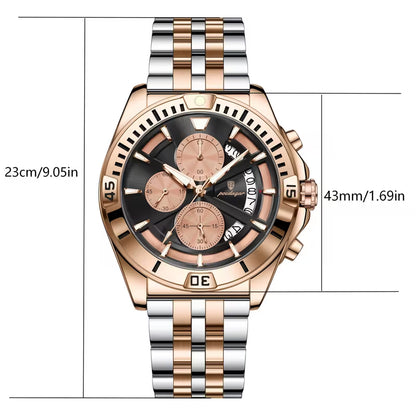 Poedagar 695 Chronograph Luxury Watch
