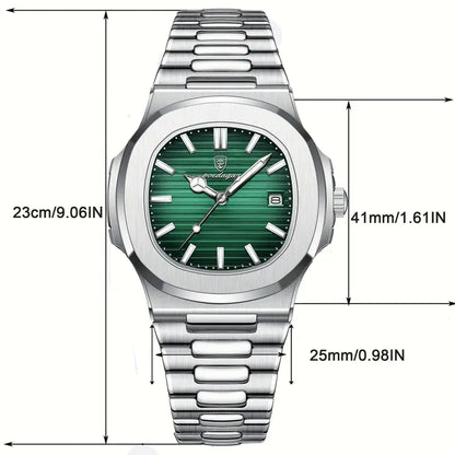 POEDAGAR  Stainless Steel men Watch