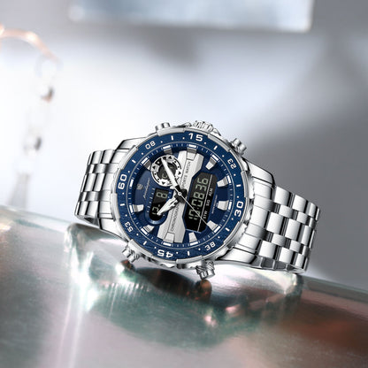 Poedagar Multifunctionality Water Resistant Mens Watch