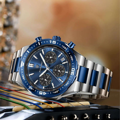 Poedagar Chronograph Men's Watch