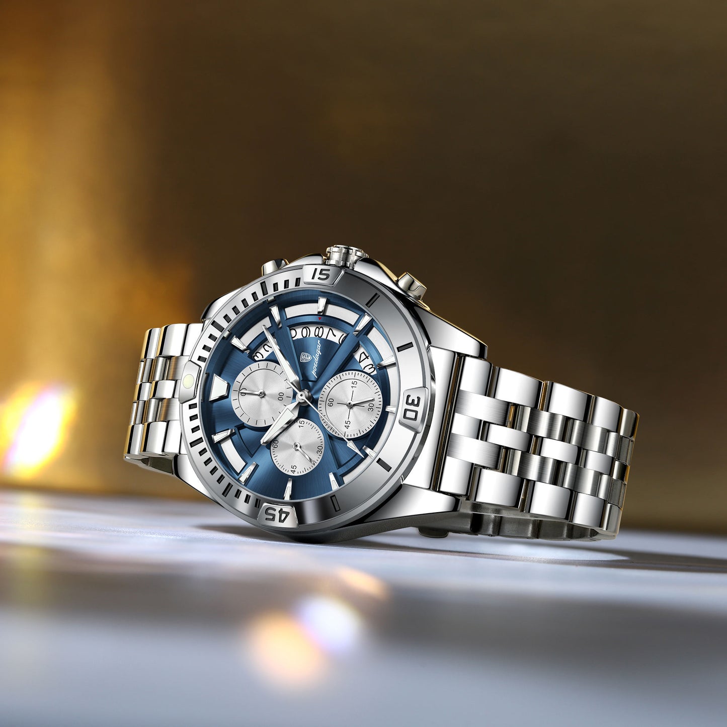 Poedagar 695 Chronograph Luxury Watch