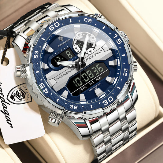 Poedagar Multifunctionality Water Resistant Mens Watch