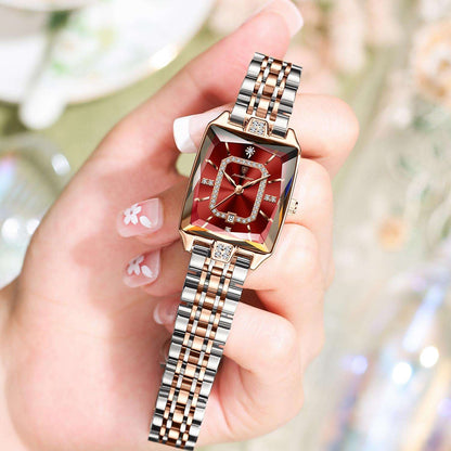 Poedagar Luxury Stainless Steal Women Watch