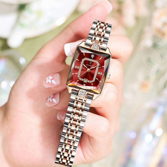 Poedagar Luxury Stainless Steal Women Watch