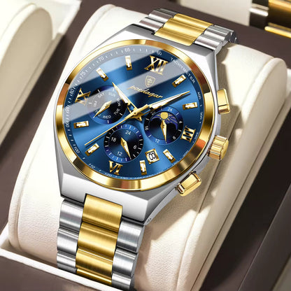 Poedagar Chronograph Watch for Men