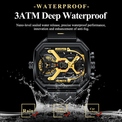 Poedagar E106 Luxury Mens Watch