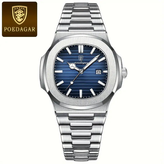 POEDAGAR  Stainless Steel men Watch
