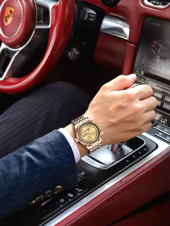 Poedagar 673 Casual Stainless Steel  Watch