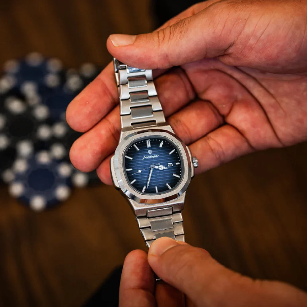 POEDAGAR  Stainless Steel men Watch
